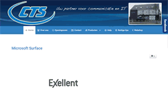 Desktop Screenshot of cts.be